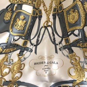 Gorgeous Hermès ‘brides de gala’ silk scarf
